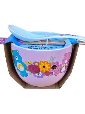 Silver Buffalo Care Bears Spring Floral Flowers